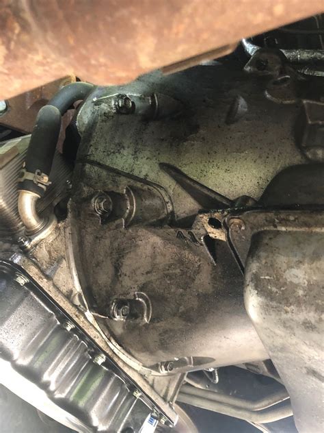 6.7 upper oil pan|Another 6.7 upper oil pan leak : r/FordDiesels